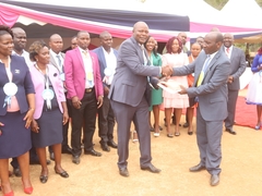 Prize Giving-Tsc Chairman Jamleck Muturi